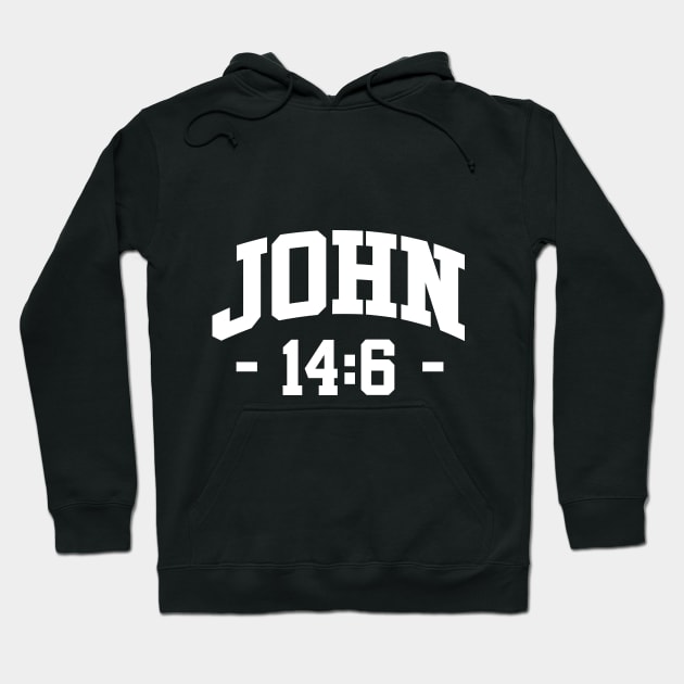 John -14:6- Hoodie by Dojaja